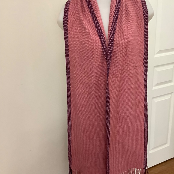 NWT Silk & Wool Scarf - Picture 5 of 8
